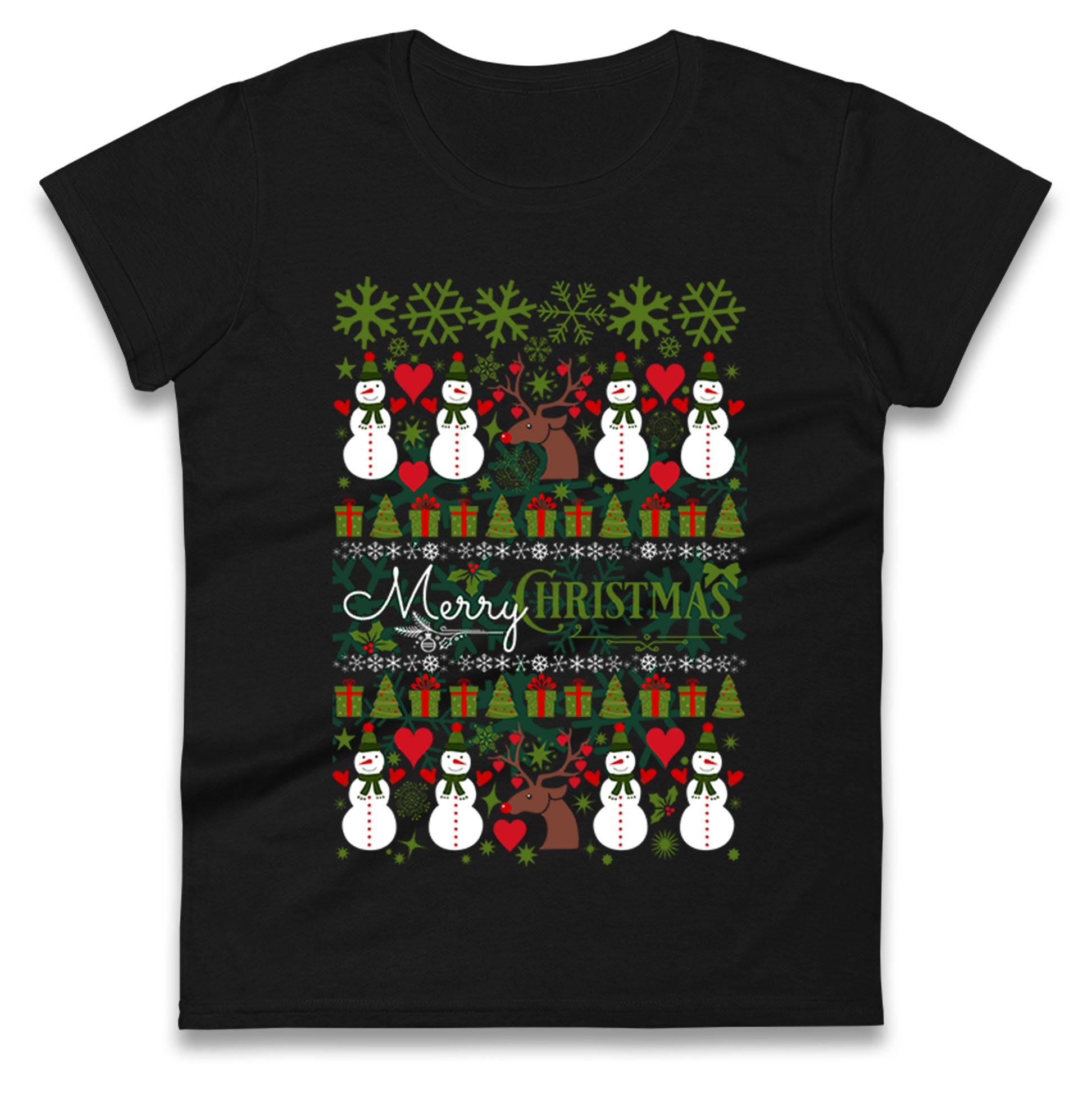 Together For Christmas Ladies T Shirt