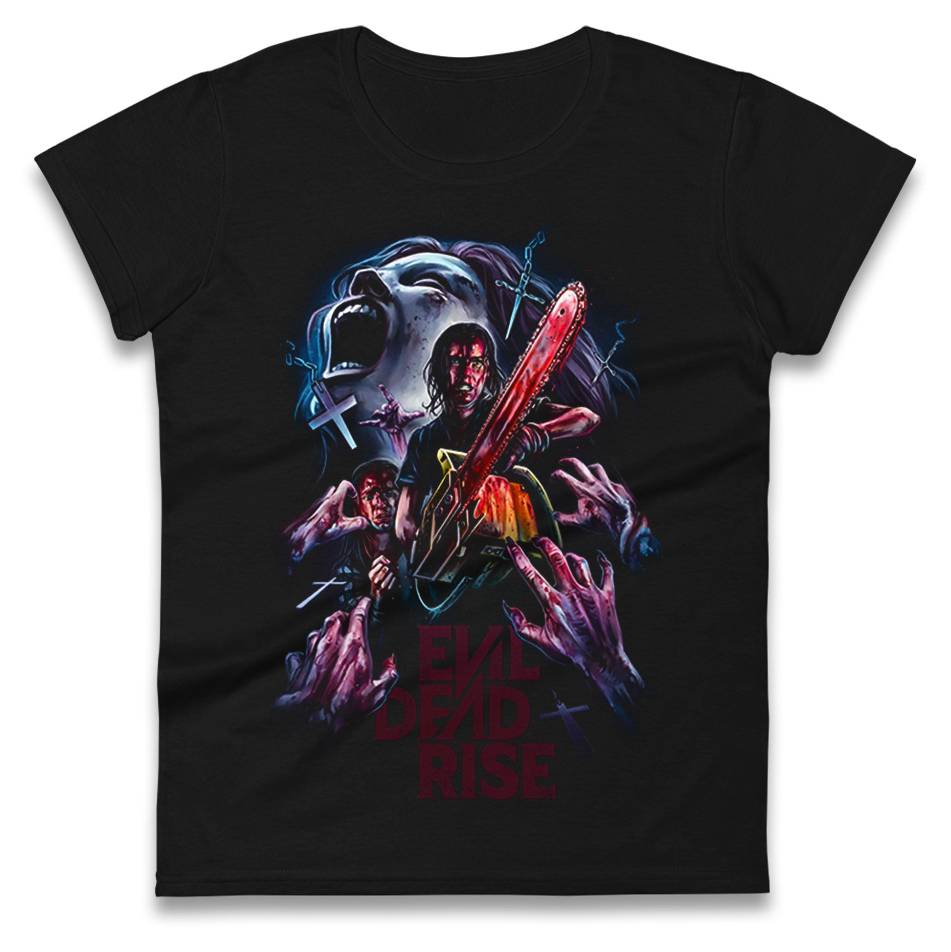 Evil Dead Rise Ladies T Shirt