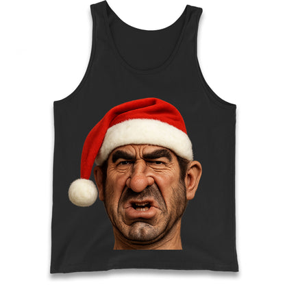 Eric Cantona Xmas Tank Top
