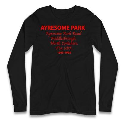 Middlesbrough Ayresome Park Long Sleeve Shirt