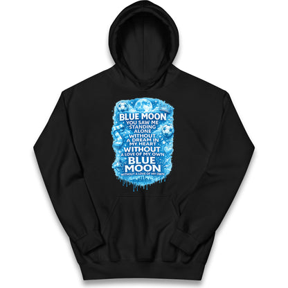 Manchester City Blue Moon Kids Hoodie