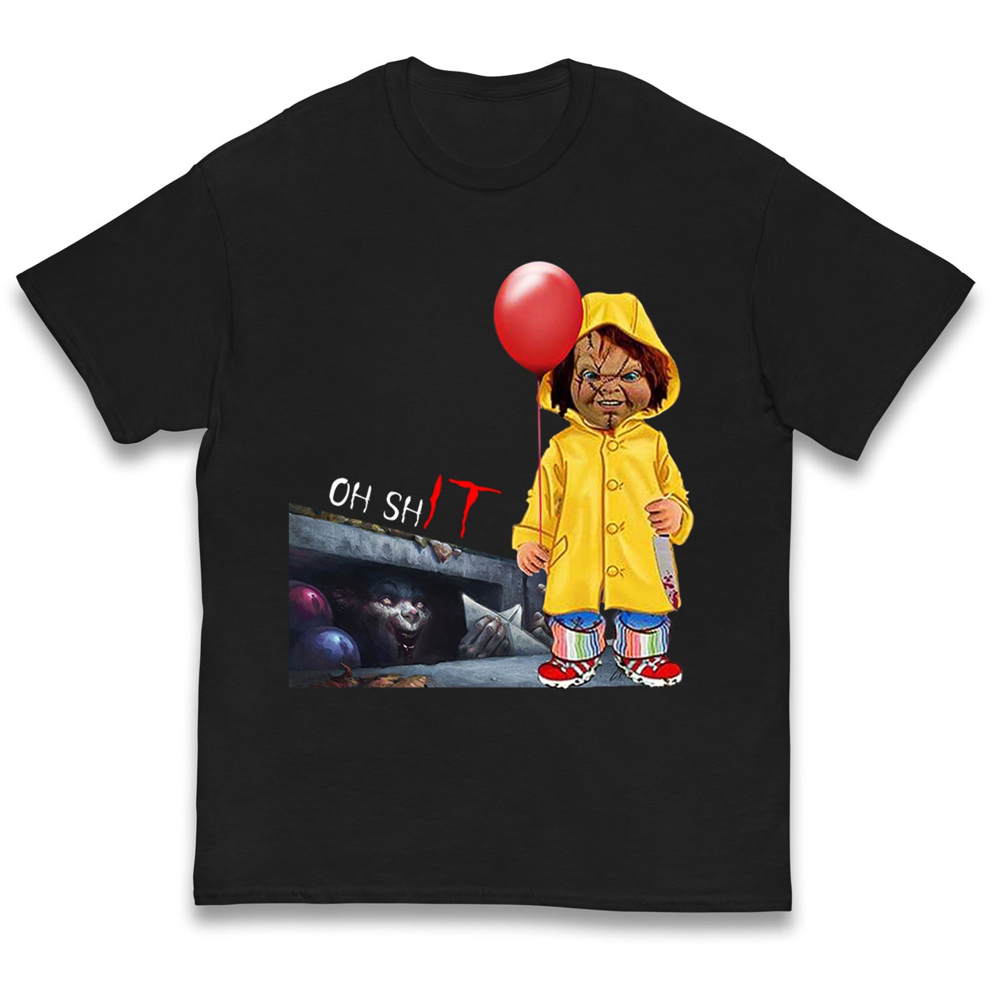 Chucky Doll Horror Halloween Kids T Shirt