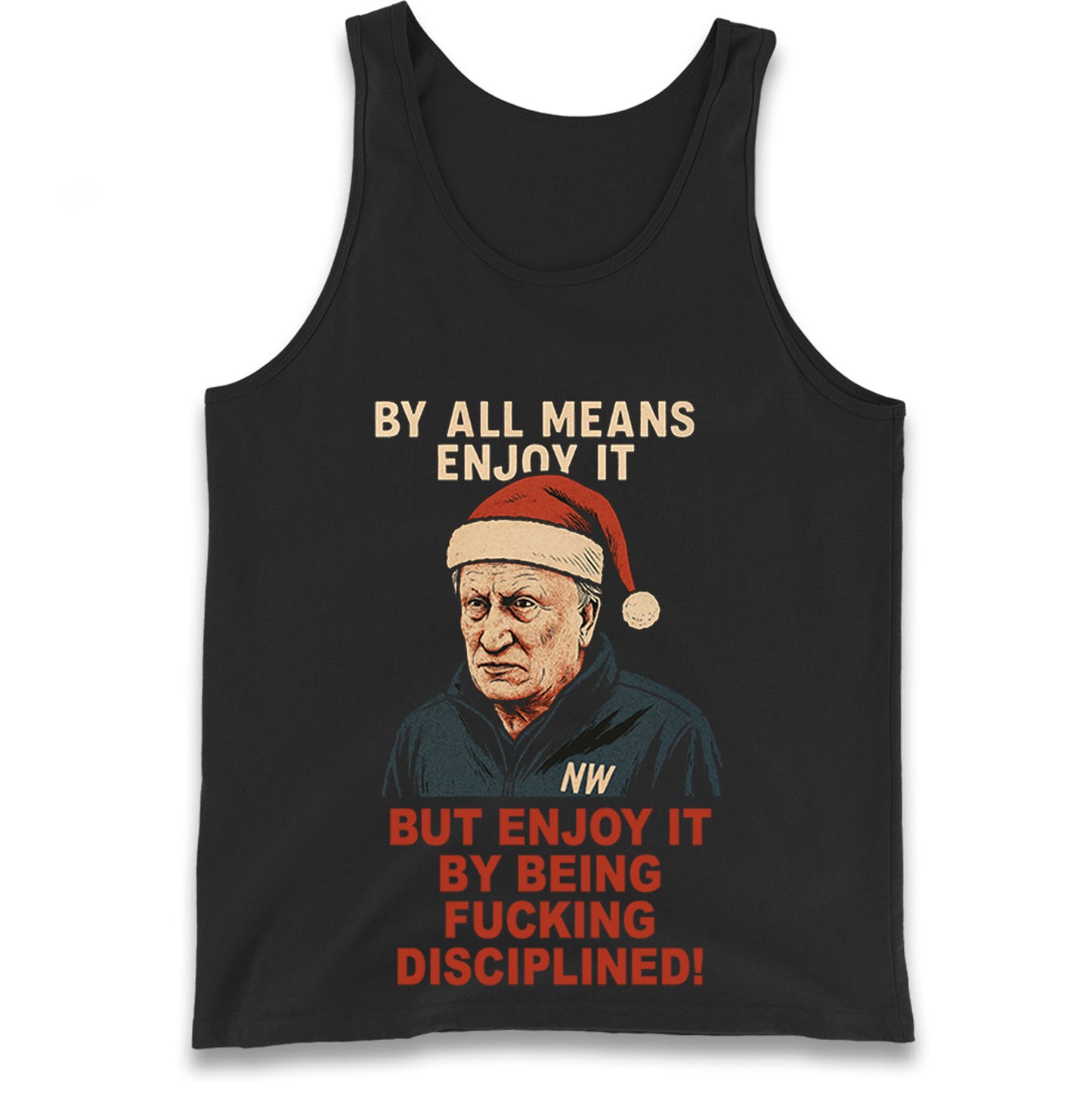 Neil Warnock Christmas Tank Top