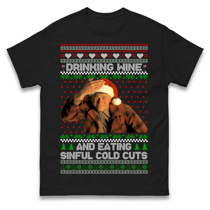 Ed Gein Wine Christmas T Shirt
