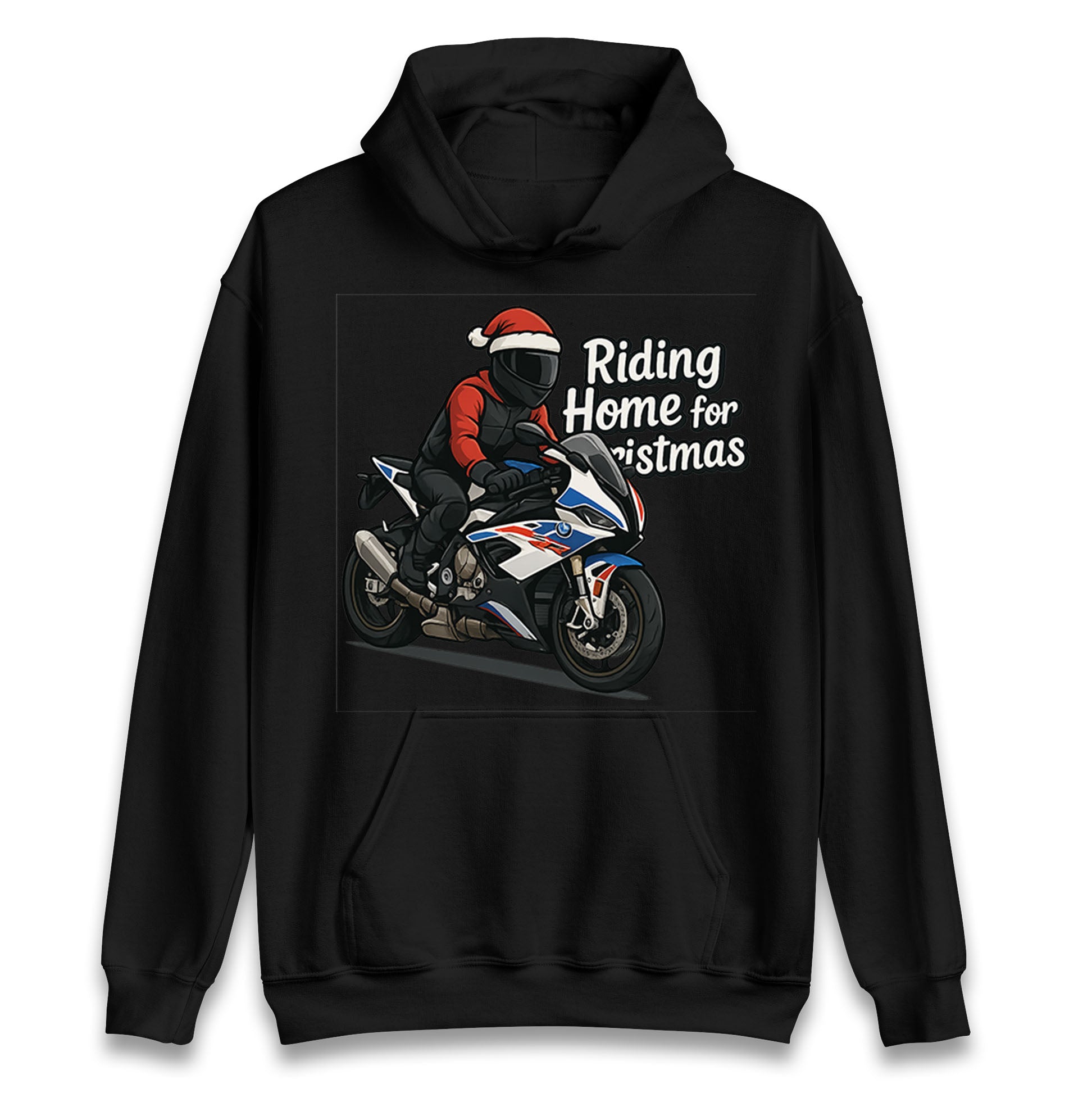 BMW S1000RR Christmas Hoodie