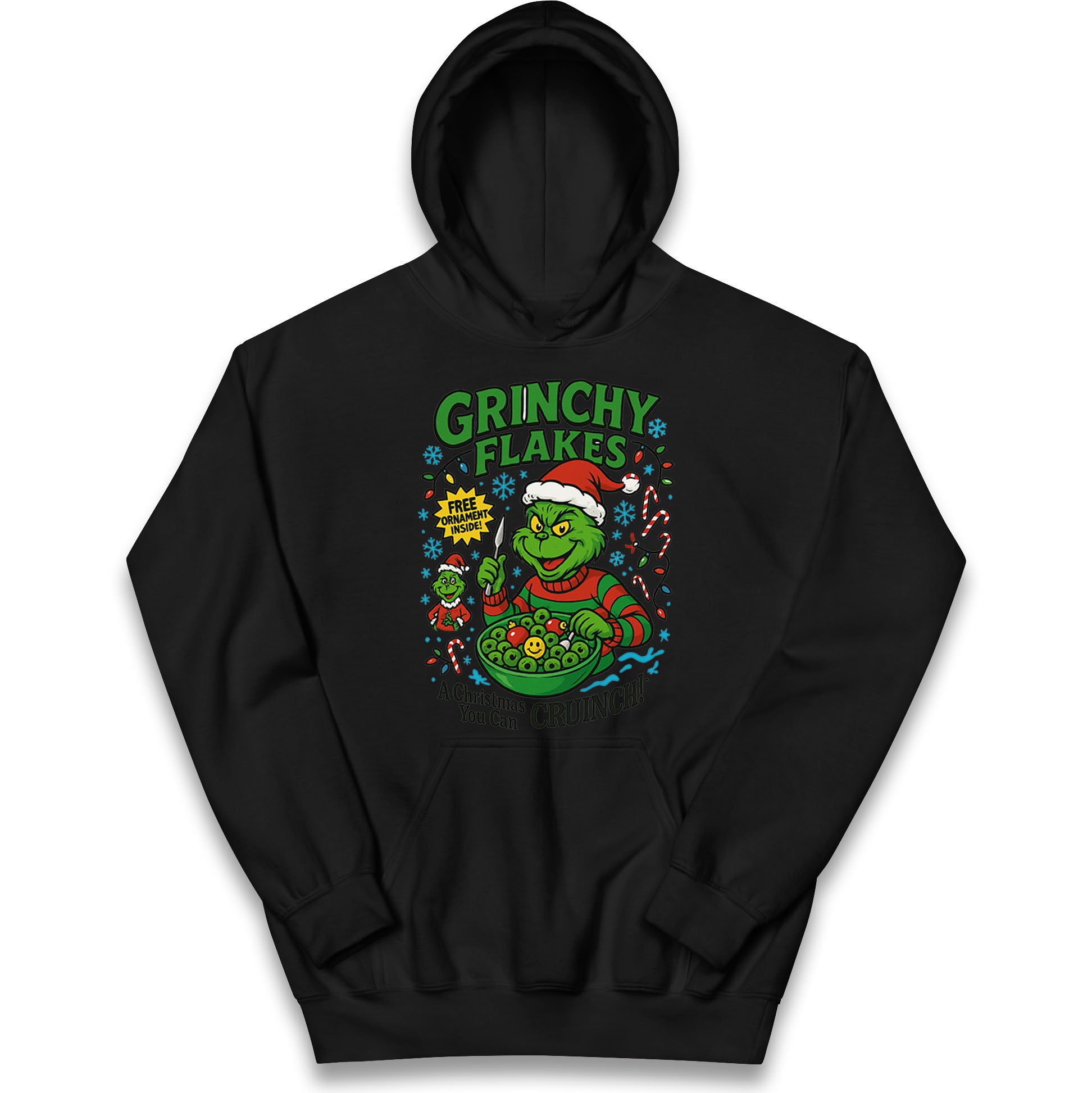 Grinch Christmas Kids Hoodie
