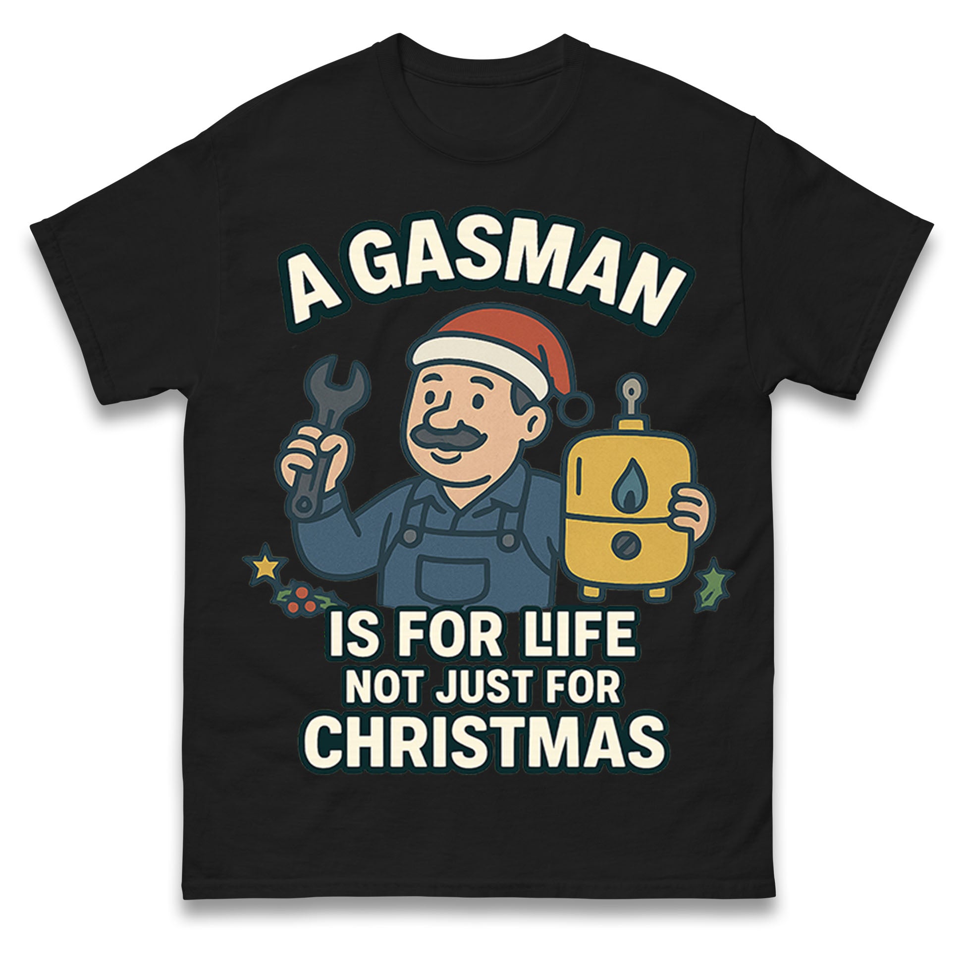 Gasman Christmas T Shirt