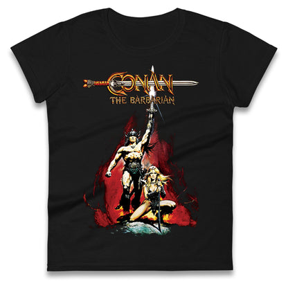 Conan The Barbarian Ladies T Shirt