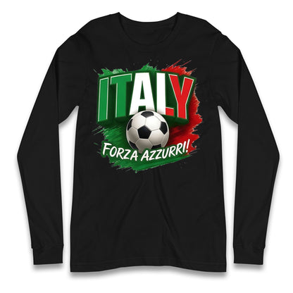 Italy Retro World Cup Longsleeve T Shirt 