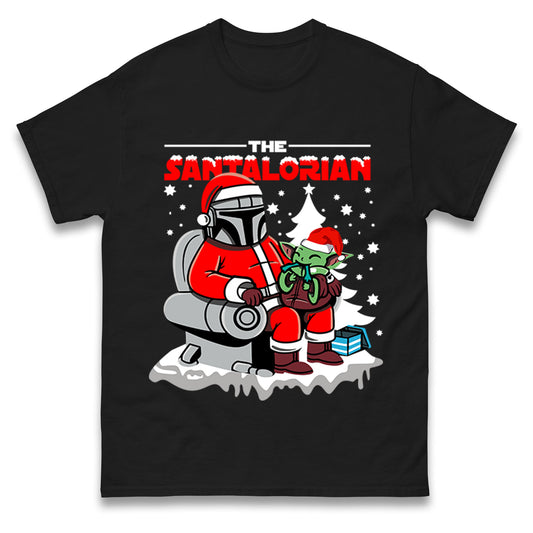 Mandalorian Christmas T Shirt
