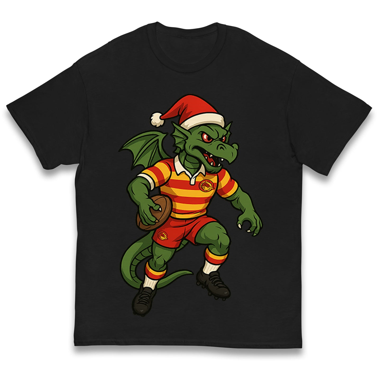 Catalans Dragons Christmas Kids T Shirt