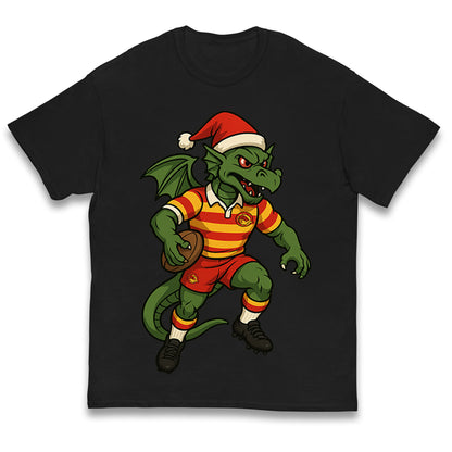 Catalans Dragons Christmas Kids T Shirt