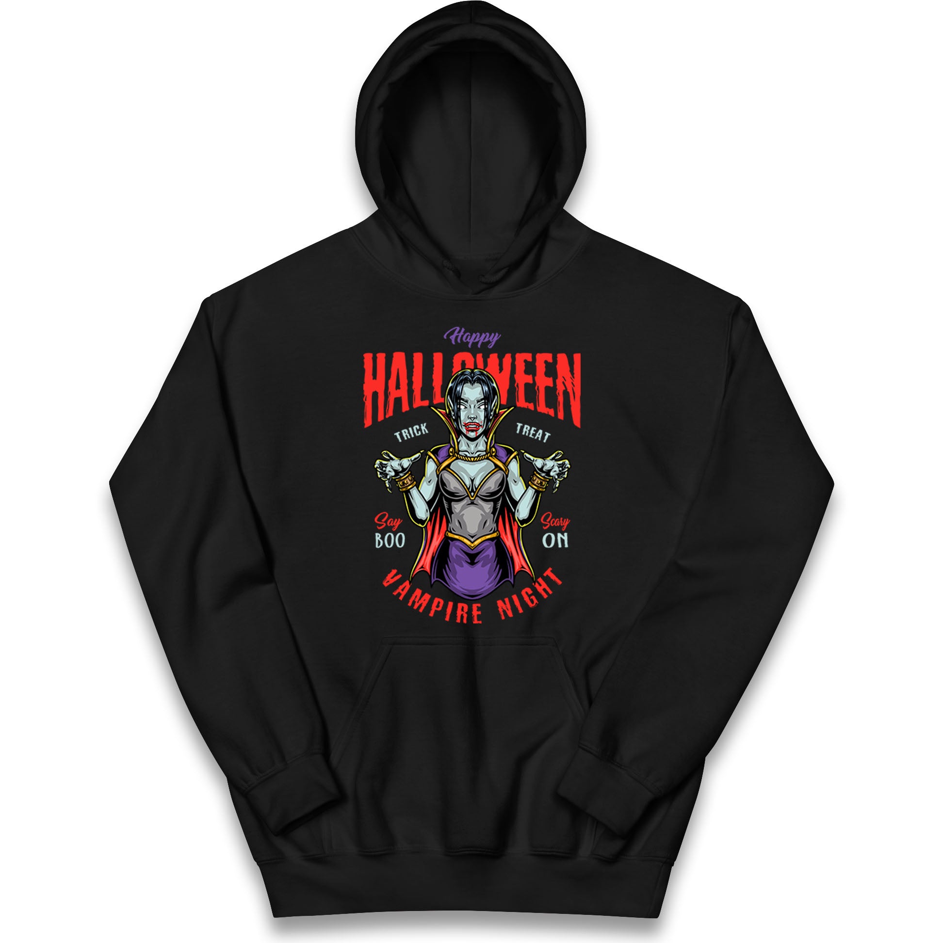Halloween Vampire Kids Hoodie