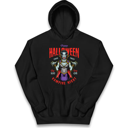 Halloween Vampire Kids Hoodie