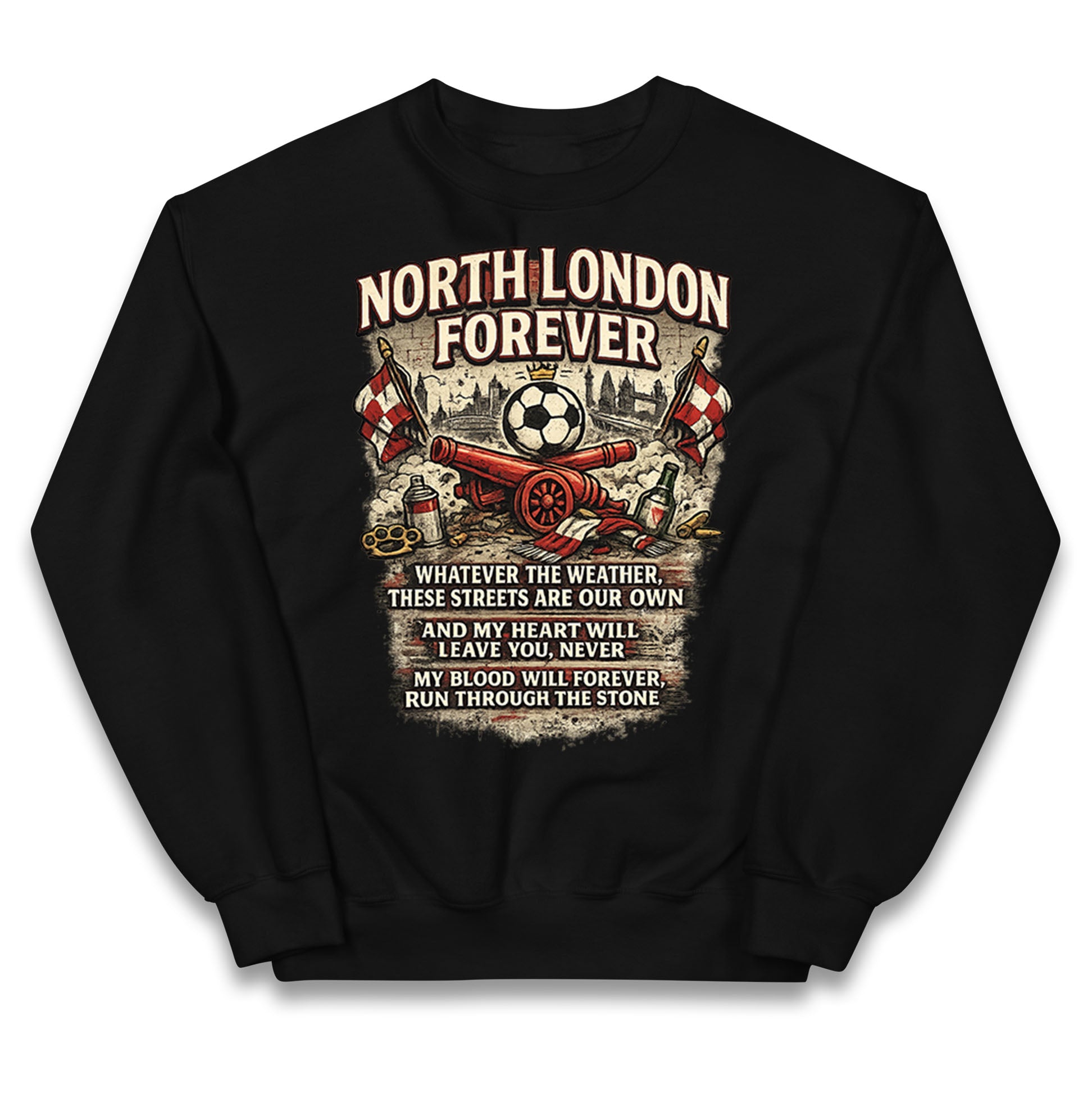 Arsenal North London Forever Kids Jumper