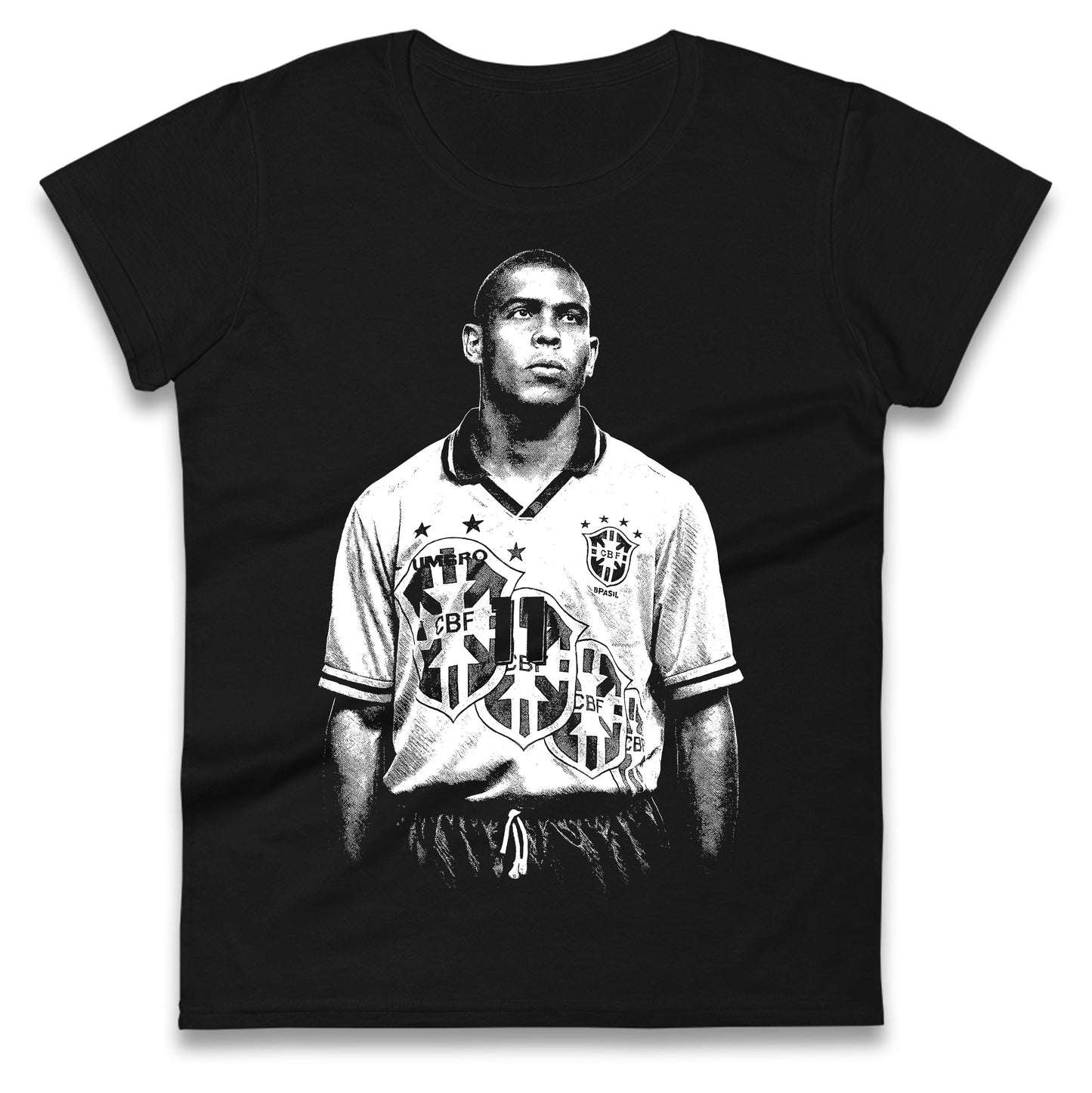 Ronaldo Brazil Ladies T Shirt