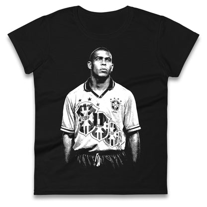 Ronaldo Brazil Ladies T Shirt
