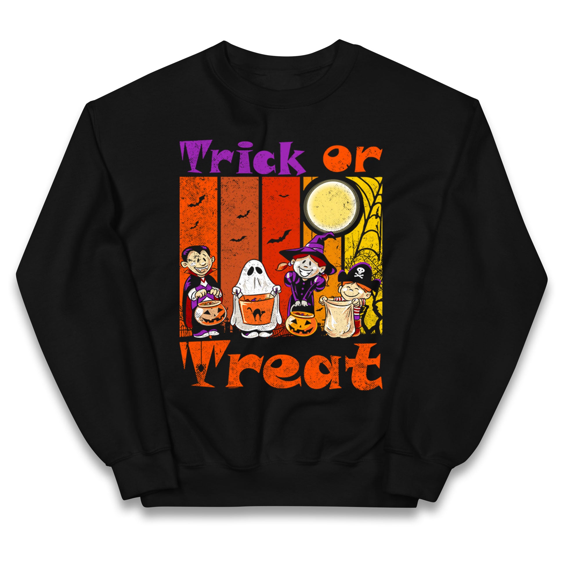 Scary Vampire Trick Or Treat Halloween Jumper
