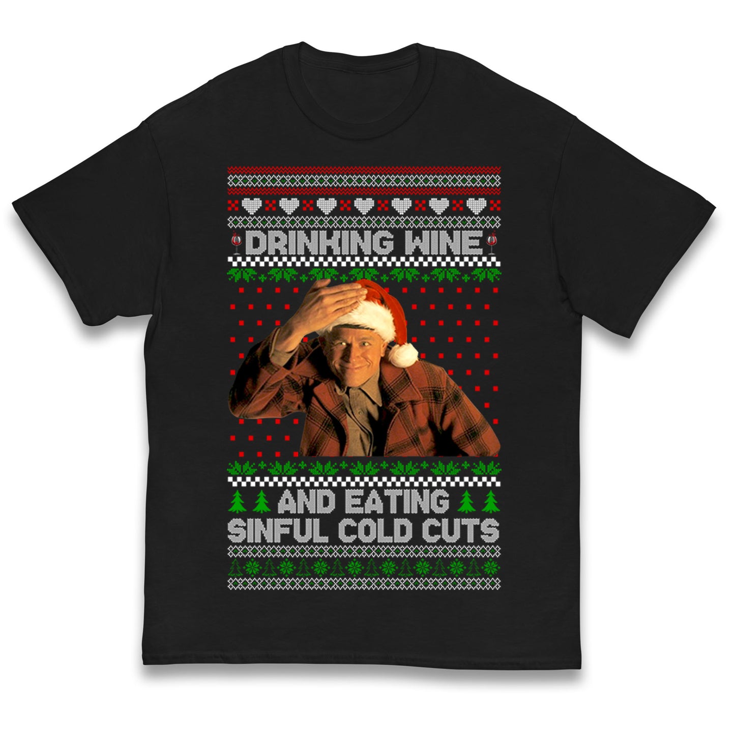 Ed Gein Wine Christmas Kids T Shirt