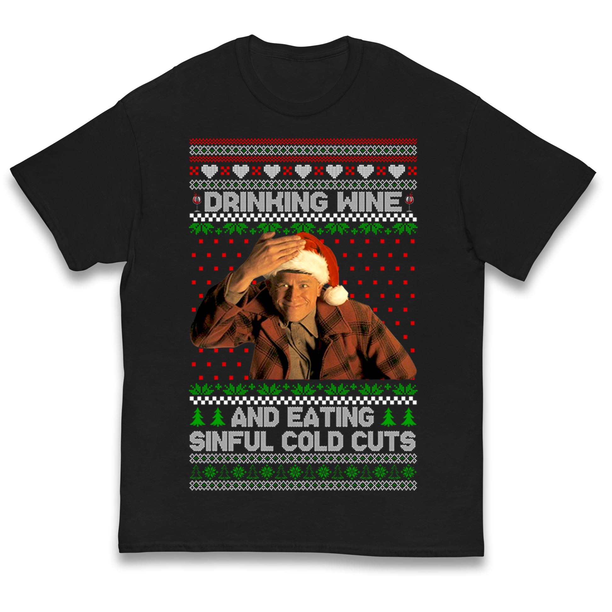Ed Gein Wine Christmas Kids T Shirt