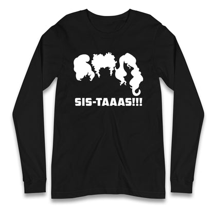 The Sanderson Sisters Sistaaas Halloween T Shirt
