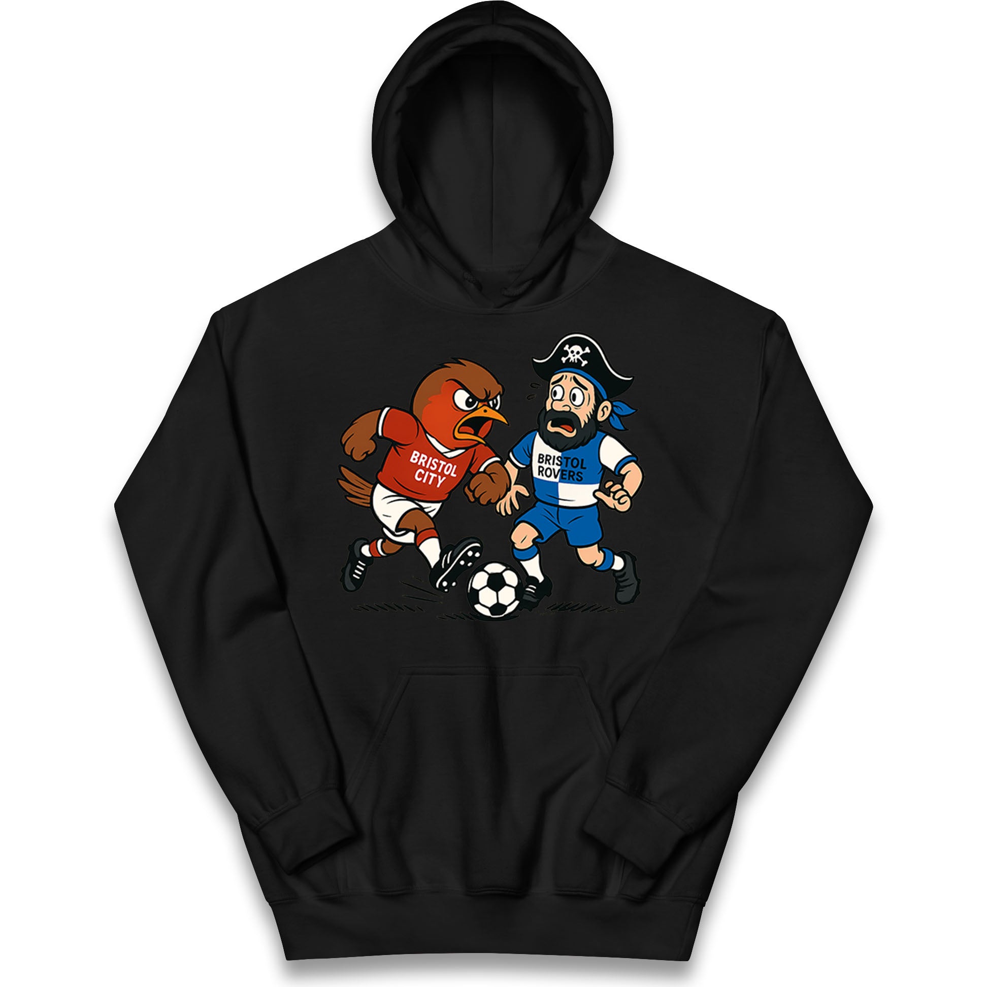 Vintage Bristol City Kids Hoodie