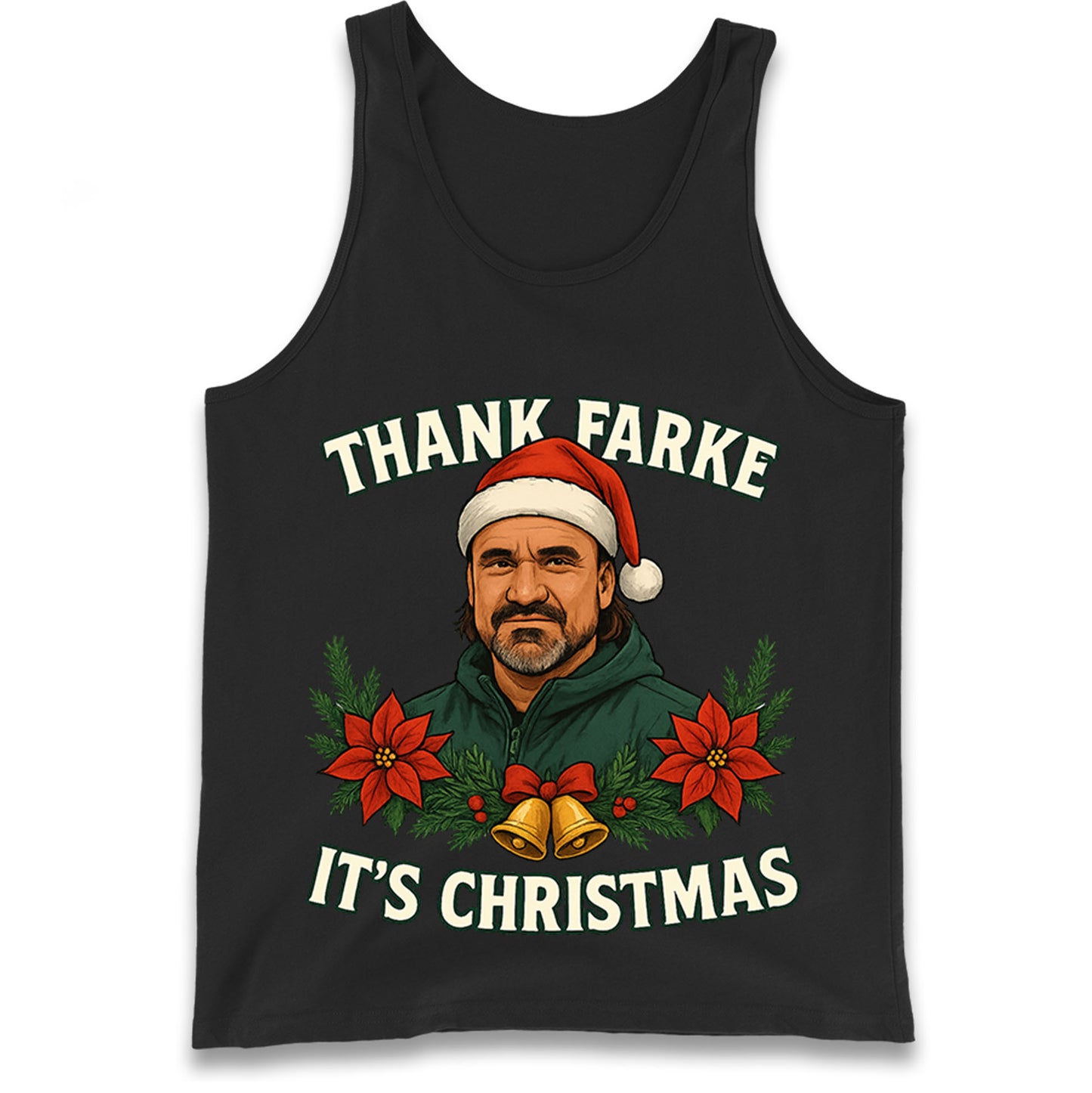 Leeds Utd Christmas Tank Top