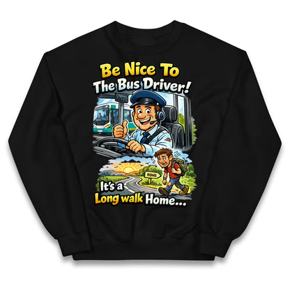 Bus Driver Kids Jumper