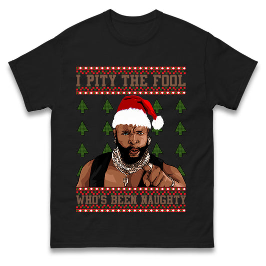 Barry Wood Whos been naughty Christmas T Shirts