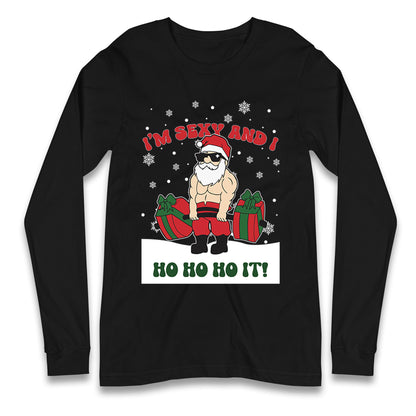 Santa Claus Ho Ho Ho Longsleeve T Shirt