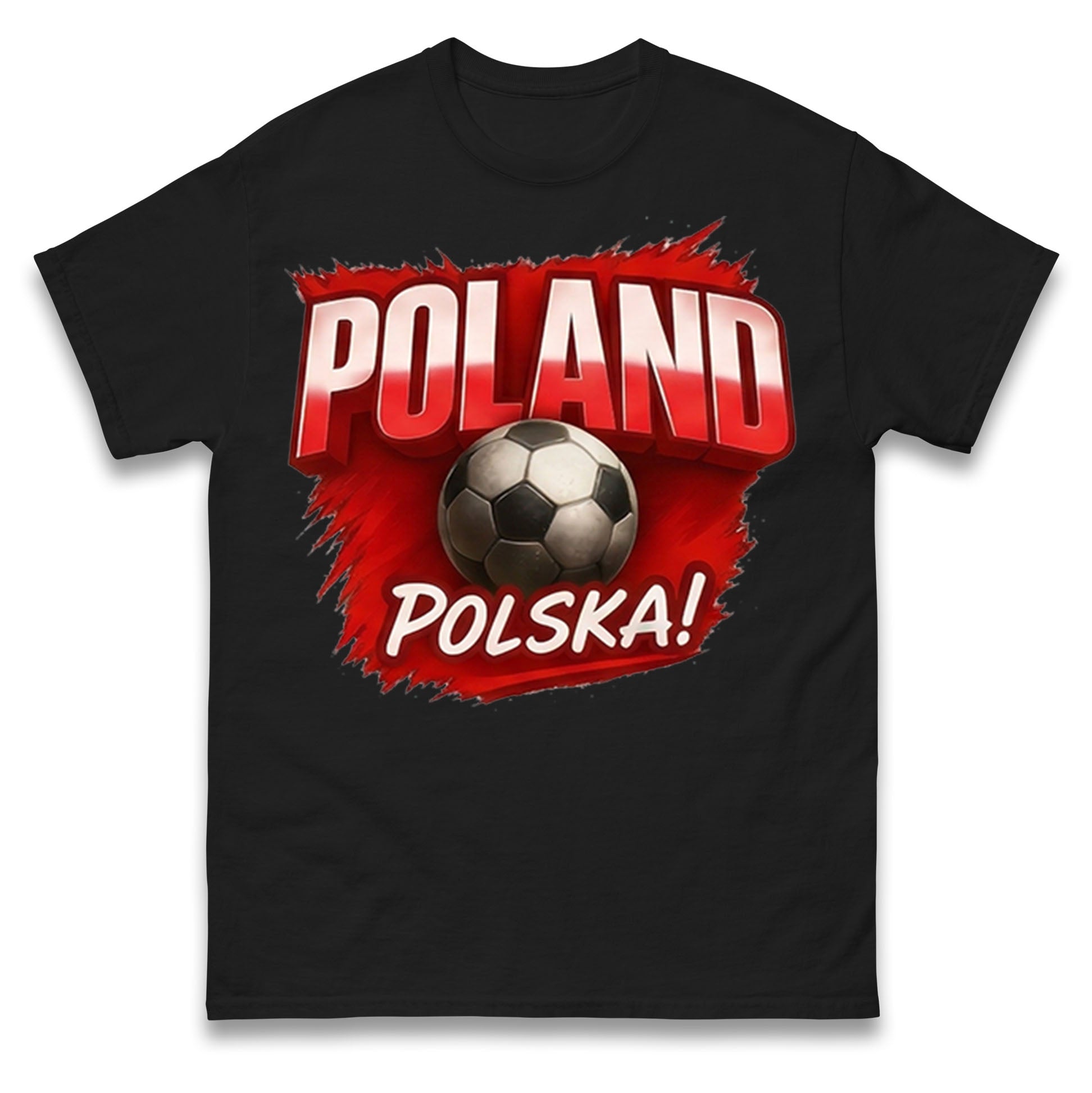 Poland Retro World Cup T Shirt 