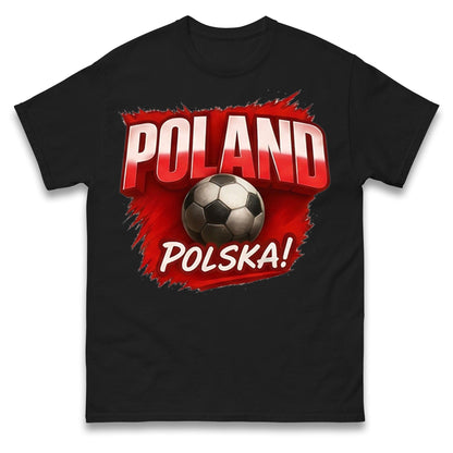 Poland Retro World Cup T Shirt 