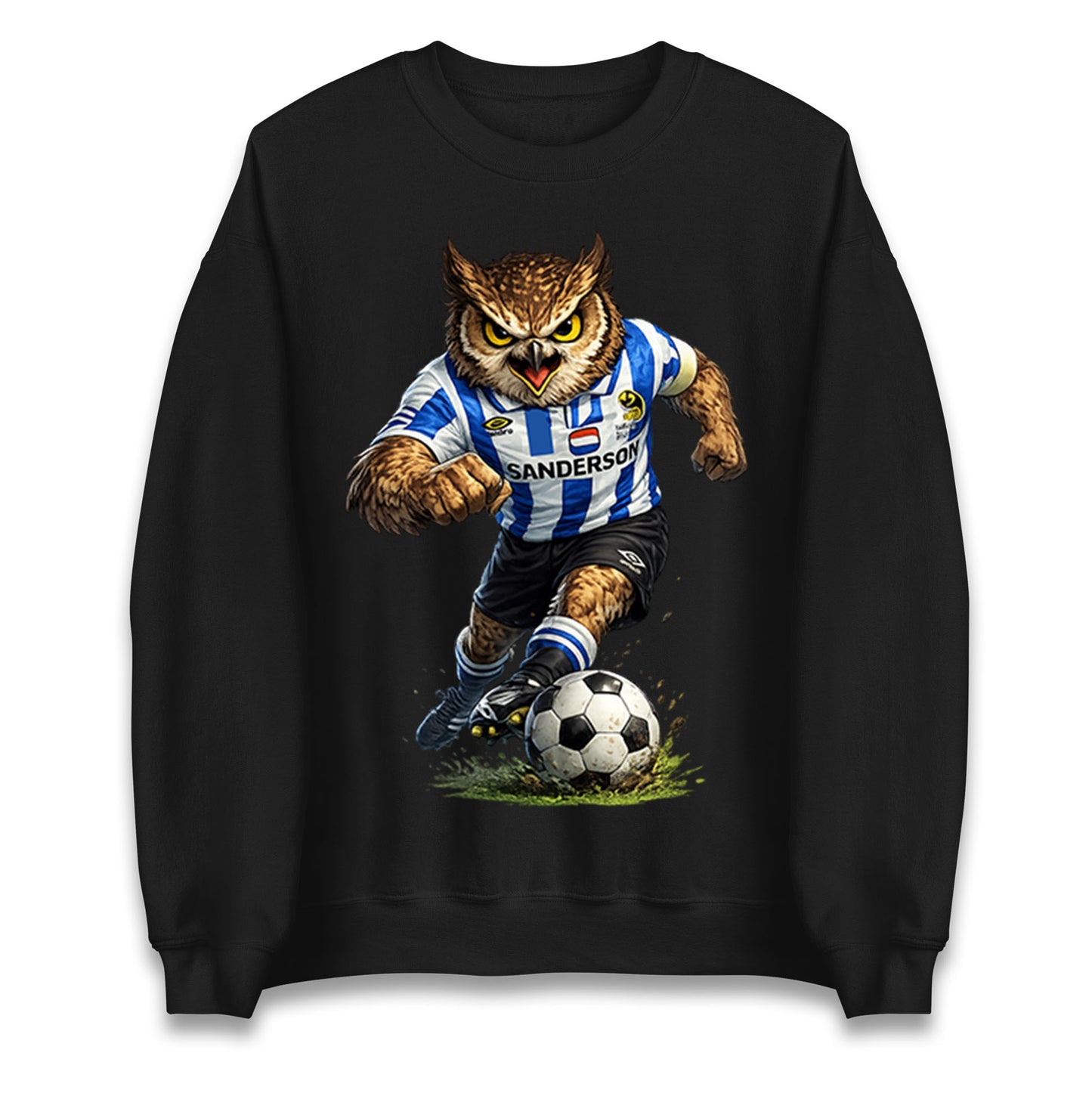 Retro Sheffield Wednesday Jumper