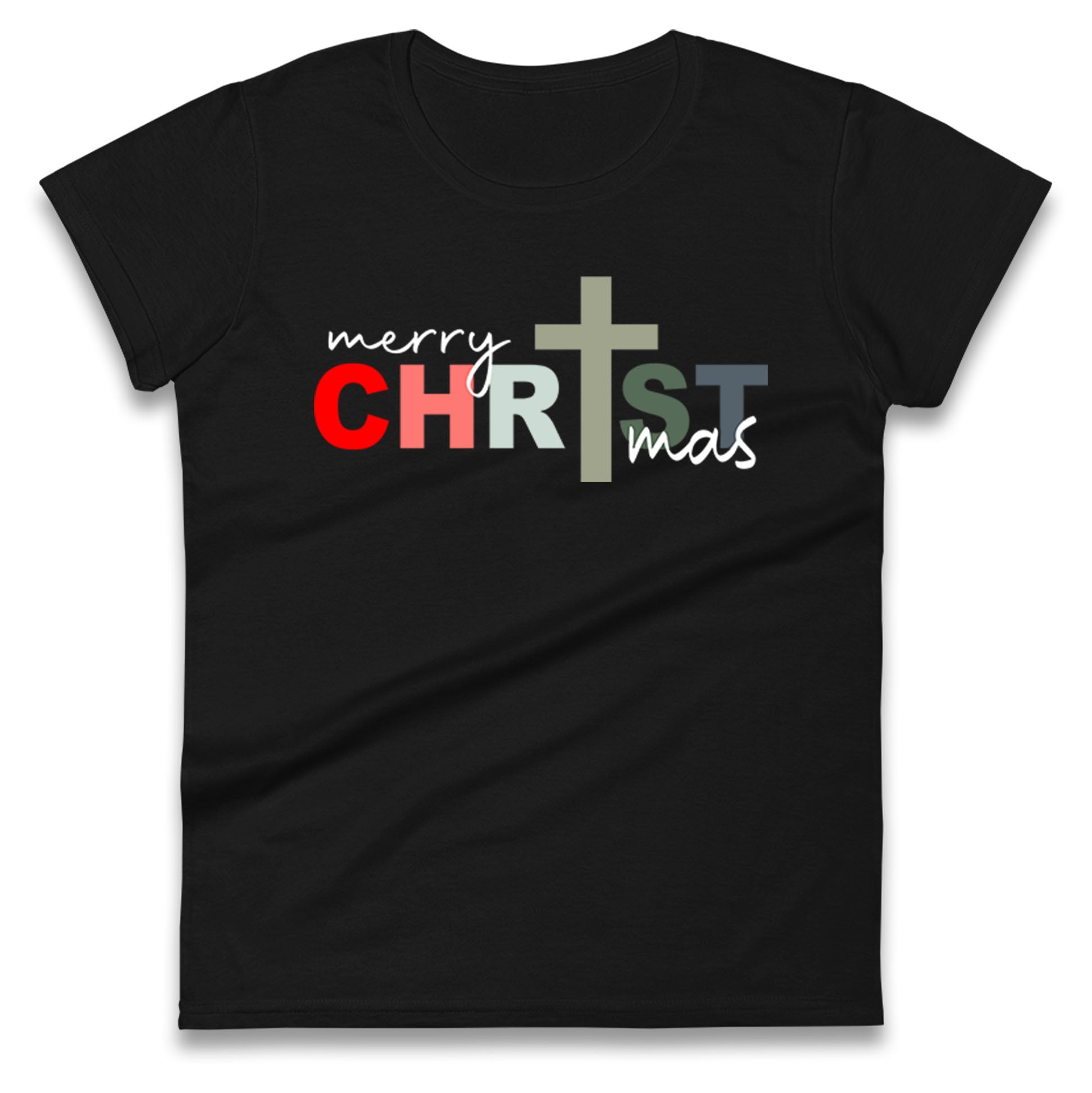 Christ Christmas Ladies T Shirt