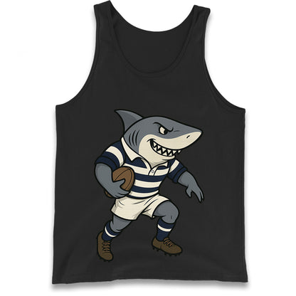 Retro Sale Sharks Rugby Union Tank Top