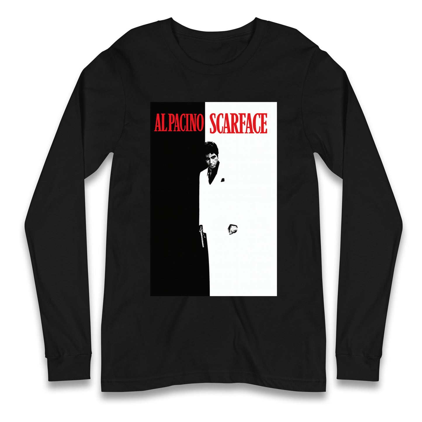 Al Pacino Scarface Long Sleeve Shirt
