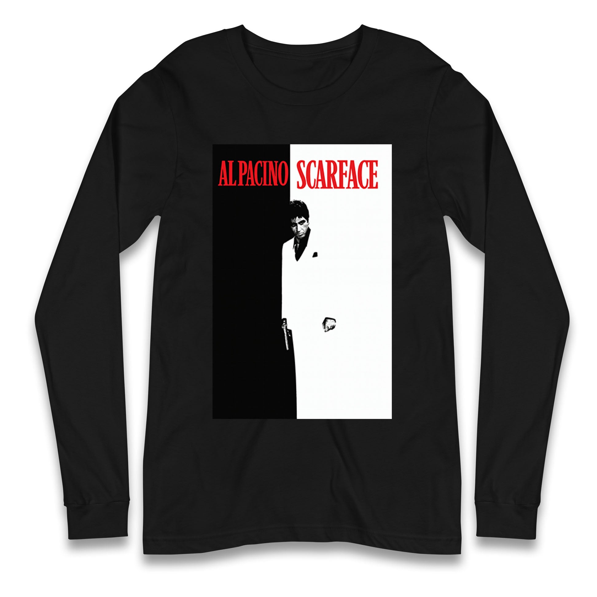 Al Pacino Scarface Long Sleeve Shirt
