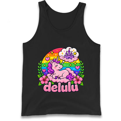 Delulu Unicorn Tank Top