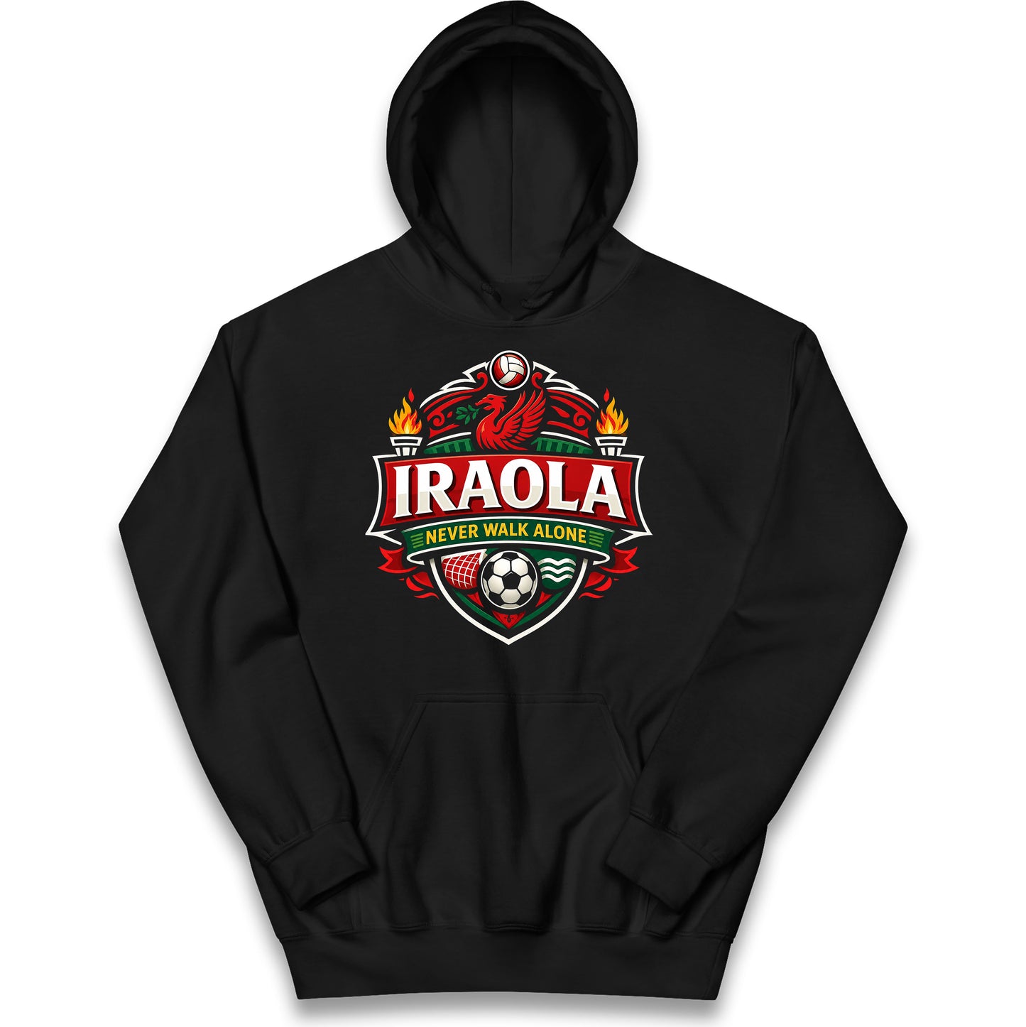 Andoni Iraola Never Walk Alone Kids Hoodie