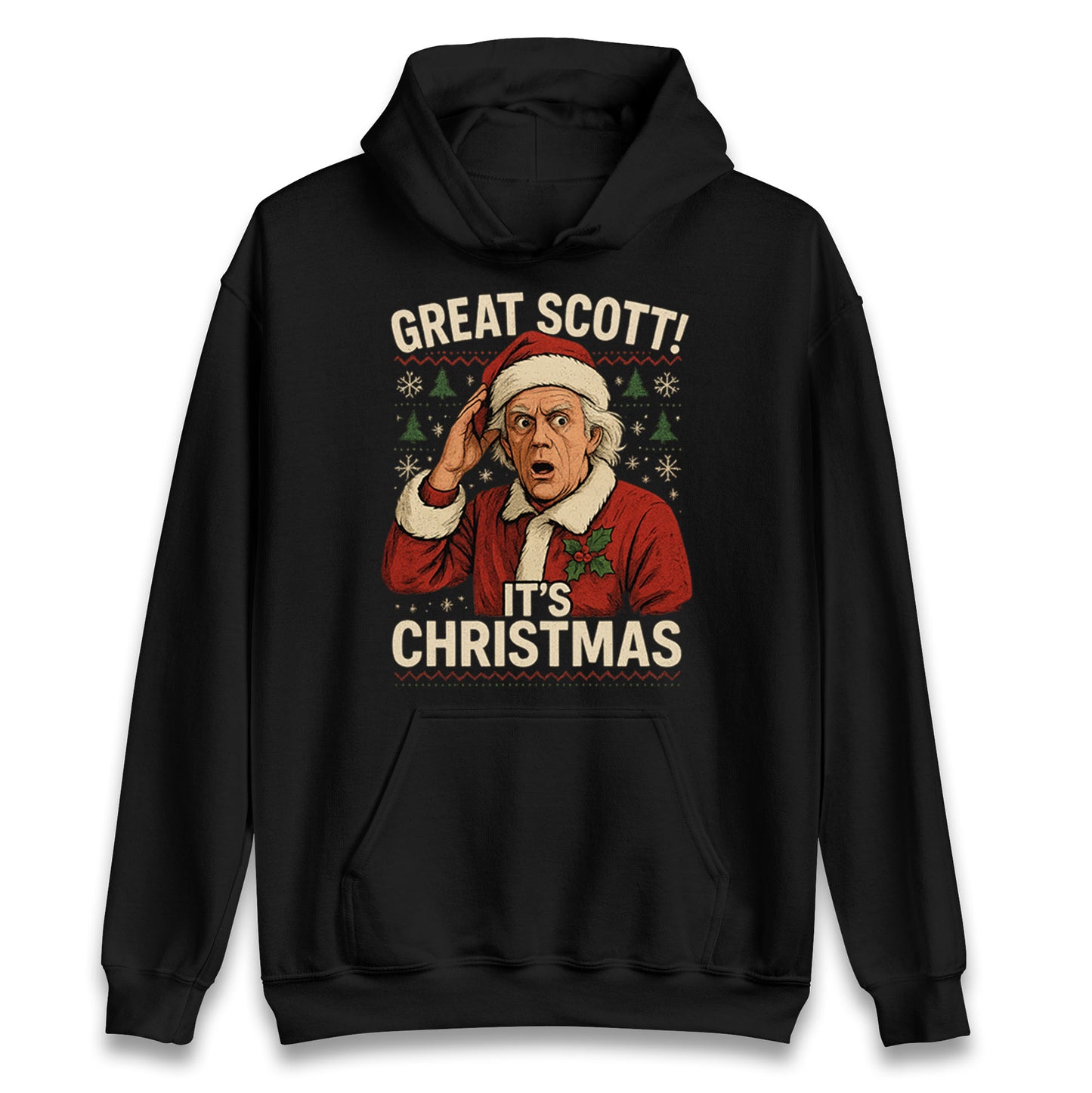 Back to the Future Doc Brown Hoodie
