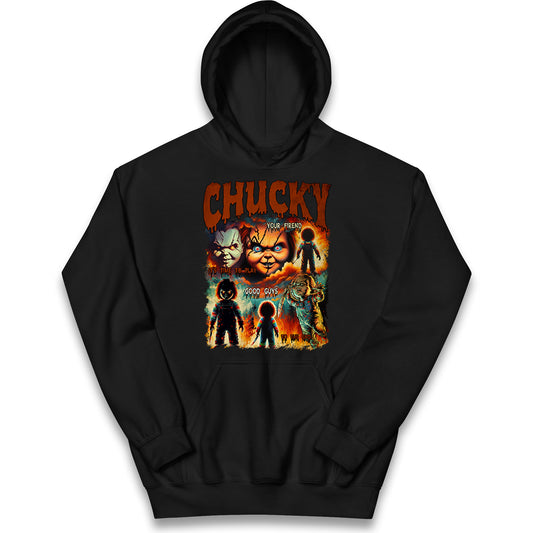 Chucky Doll Good Guys Halloween Bootleg Kids Hoodie
