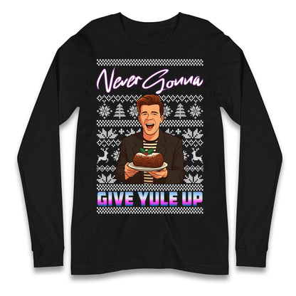 Rick Astley Christmas Longsleeve T Shirt