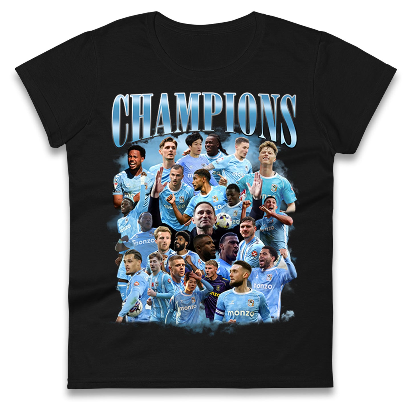 Coventry City Football Ladies T Shirt