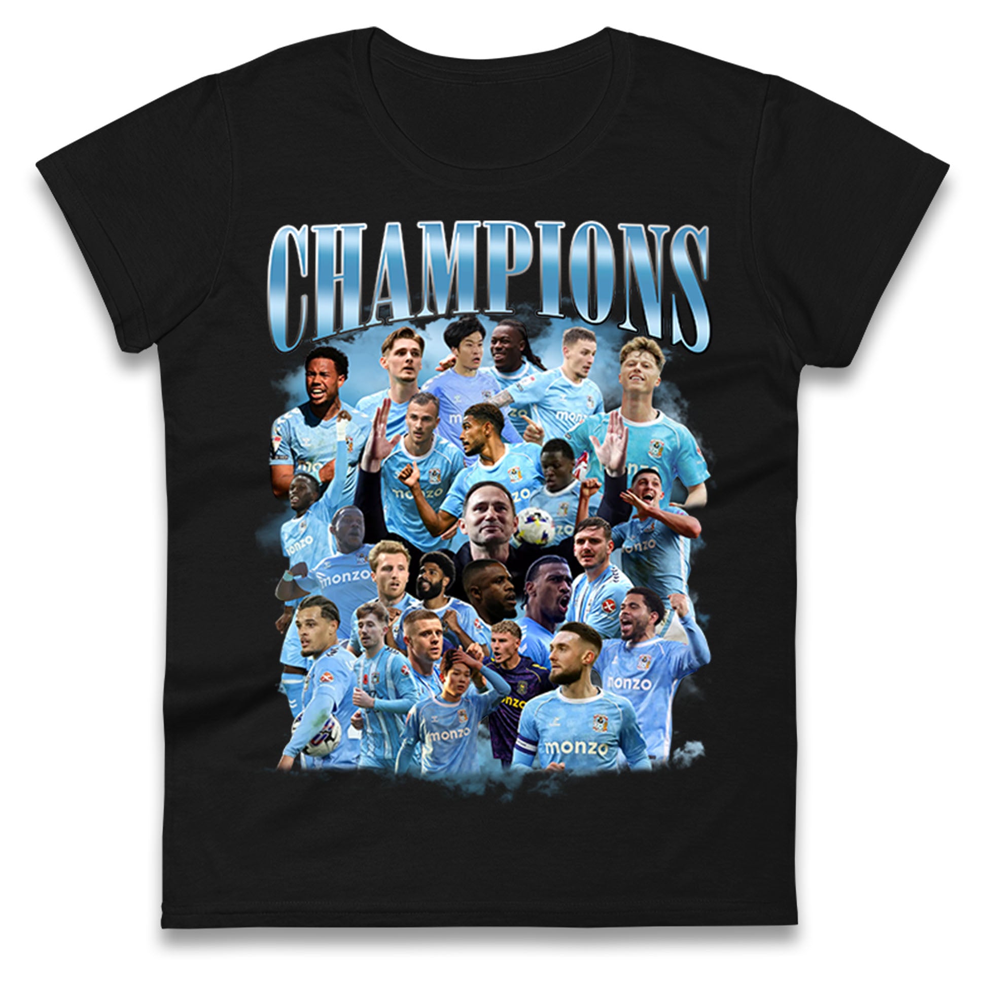 Coventry City Football Ladies T Shirt