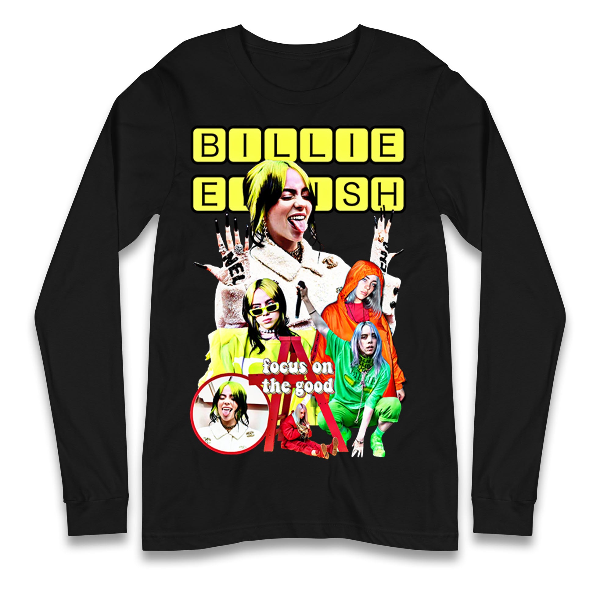 Billie Eilish Tour Longsleeve T Shirt