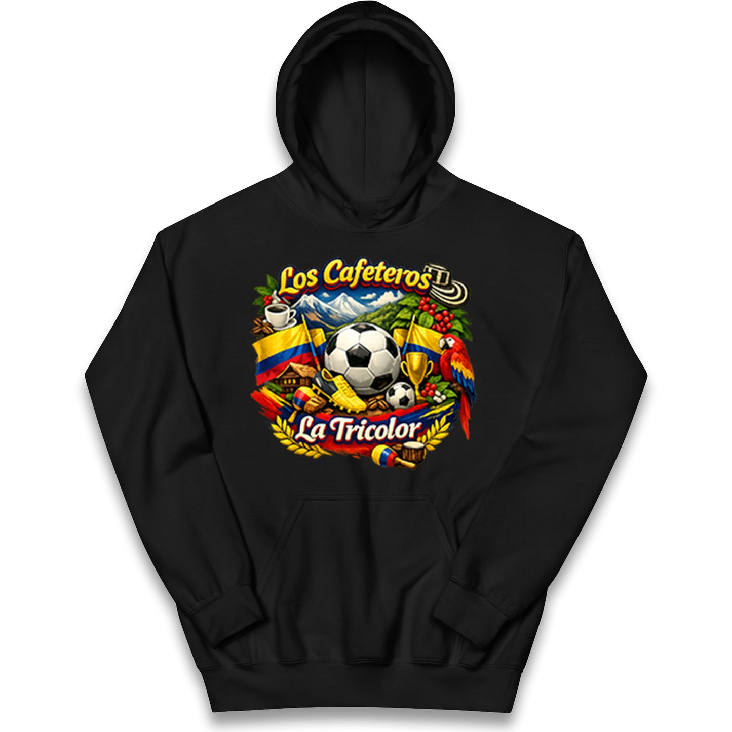 Colombia Football Kids Hoodie