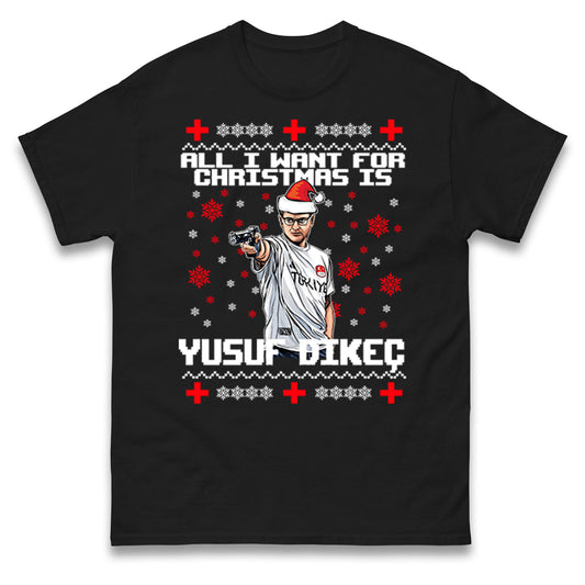 yusuf dikec christmas t shirt