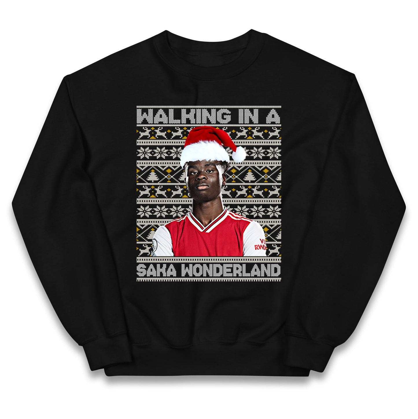 bukayo saka christmas jumper
