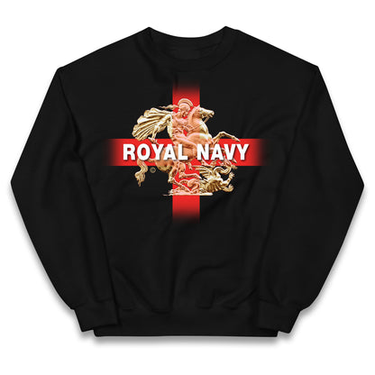 Royal Navy St George and The Dragon Kids Jumper