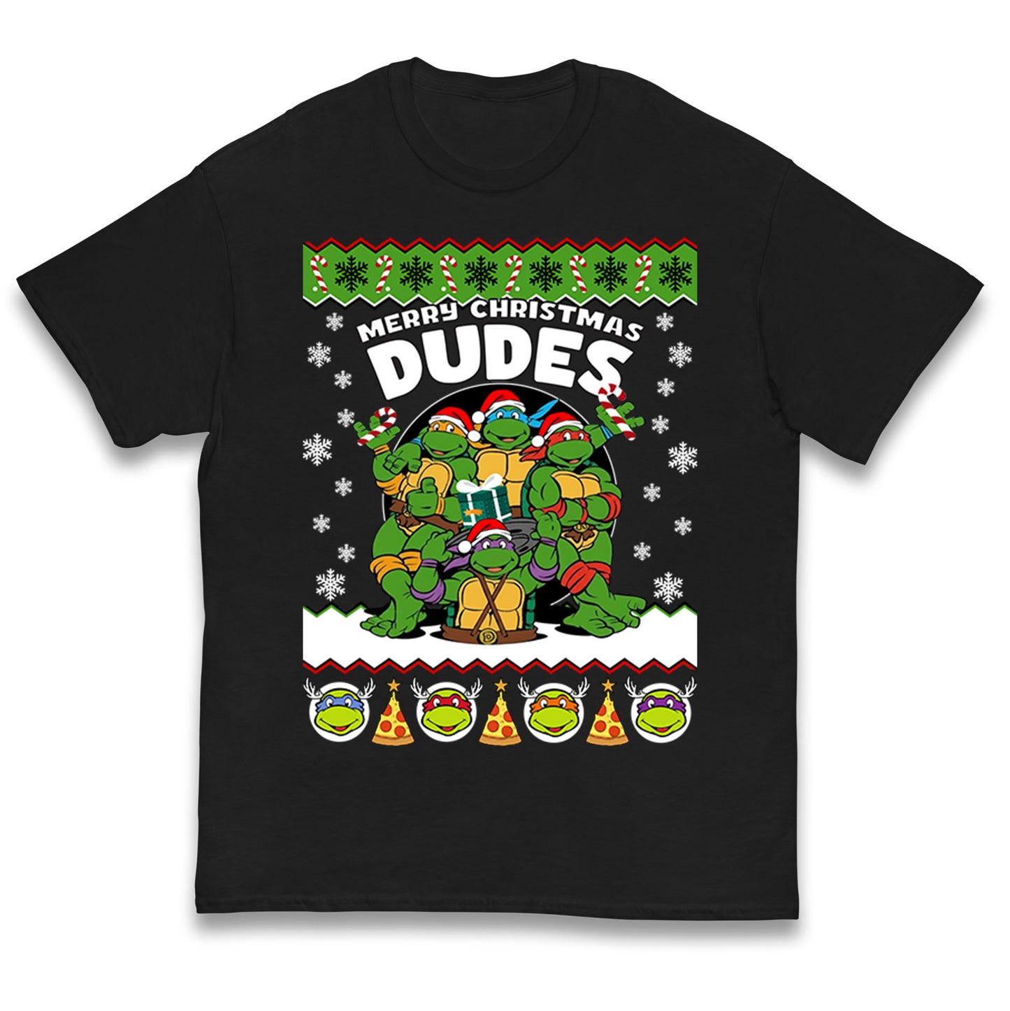 Ninja Turtles Christmas Kids T Shirt